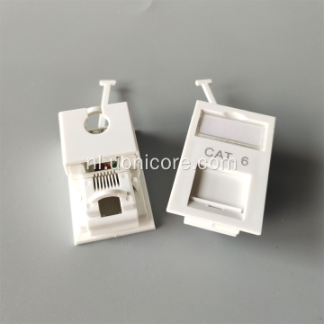 CAT6 wandcontactdoos kort formaat plaat UK Type: